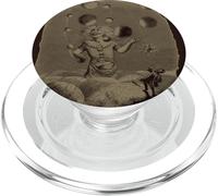 Jongleur d'un Autre Monde par JJ Grandville Surrealism PopSockets PopGrip pour MagSafe