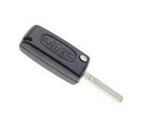 Jongo® CE0536 - Coque de Clé 3 Boutons pour Utilitaires Peugeot Expert/Partner, Citroën Jumpy, Fiat Scudo, Toyota ProAce | Remplacement Boitier Complet | Lame et Goupille Incluses