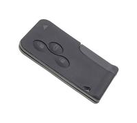 Jongo® Coque Carte 3 Boutons Compatible avec Renault Scenic 2 et Megane 2 | Compatible avec Renault Grand Scenic 2. Coque vide 3 boutons + lame VA2 vierge et bouton poussoir. Sans électronique ni pile.