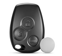 Jongo® Coque Clé 3 Boutons Compatible avec Renault Clio 3 - VA2 - Pile 2016 | Compatible avec Renault Kangoo, Master, Trafic et Modus. Pour lame plate VA2. Sans électronique - Pile CR2016 incluse.