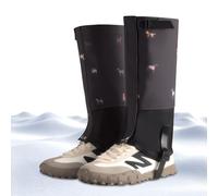 Jongyumo Guêtres pour bottes de randonnée - Protection légère et imperméable - Pour adolescents et enfants - Pour l'escalade, la raquette, le cyclisme, le ski, la marche en hiver