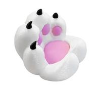 Jongyumo Plateau Griffon de Chat Imprimé en 3D, Support de Téléphone Mignon avec Ongles, Boîte à Bijoux Originale, Décoration de Bureau, Tableau de Salon & Chambre, Adapté pour Amateurs de Chats