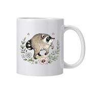Jongyumo Tasses Drôles 350 ml Raton Laveur Mignon Confortable Déco Table