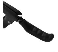 Jonikuper 1 paire de housses de levier de frein antidérapantes pour VTT et vélos de route, poignées étanches en TPR, compatibles avec la plupart des leviers de frein de vélo (noir)