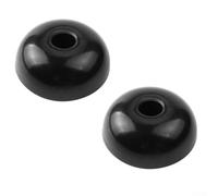 Jonikuper 311011 Lot de 2 têtes sphériques de tonte avec centre hexagonal pour marcher derrière la corde, fixation de coupe en plastique de 10,2 cm de diamètre, compatible avec certaines tondeuses à