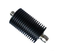 Jonikuper Atténuateur coaxial 100 W 20 dB CC vers 4 GHz avec connecteurs RF de type N mâle vers femelle, impédance 50Ω et faible VSWR pour contrôle du signal haute puissance