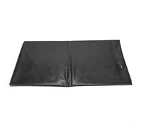 Jonikuper Bâche de bassin à poissons en polyéthylène haute densité pour jardins et aménagement paysager - Membrane imperméable renforcée de 0,12 mm d'épaisseur, noir, 200 x 300 cm et 250 x 300 cm (2 x