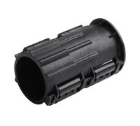 Jonikuper Base de fixation pour robinet de lavabo, kit circlip anti-desserrage compatible avec tuyau fileté de 32 mm, aucun outil nécessaire pour l'installation, ABS noir