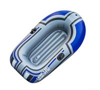 Jonikuper Bateau gonflable pour deux personnes, 188 x 114 cm avec PVC de 35 mm et coutures double couche, design étanche et stable pour sports nautiques, canoë et (pagaies de bateau non incluses)