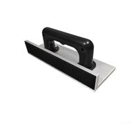 Jonikuper Bloc de ponçage en aluminium pour bois et cloison sèche, cadre de ponçage d'angle intérieur à 90 degrés avec design automatique, poignée ergonomique pour polissage mural et mastic