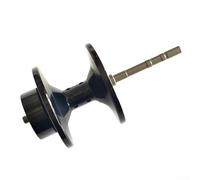 Jonikuper Bobine de moulinet de rechange pour Daiwa 22 Tatula TW 80 avec coupe profonde et bol de frein fixe pour coulée longue portée, alliage d'aluminium (noir)