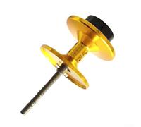 Jonikuper Bobine de moulinet de rechange pour Daiwa 22 Tatula TW 80 avec coupelle de ligne profonde et bol de frein fixe pour coulée longue portée, alliage d'aluminium (doré)