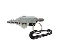 Jonikuper Buse de plongée en acier inoxydable pour tuyau de gonflage BCD, outil de buse d'air de plongée pour nettoyage et gonflage, compatible avec les tuyaux BCD standard