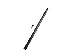 Jonikuper Canne télescopique en fibre de carbone pour épuisette de pêche 35-70 cm, poignée pliable avec connecteur en acier inoxydable de 8 mm, blanc 46T à haute teneur en carbone, capacité de charge