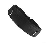 Jonikuper Ceinture d'entraînement de taille avec sangle réglable et 2 anneaux mobiles pour rebond de câble et entraînement de résistance, compatible avec les systèmes de poulie de gym, pour