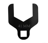 Jonikuper au réglable pour le réglage de la tension de la courroie de distribution, 41 mm/46 mm, double taille clé ouverte avec entraînement carré 1/2", alliage d'acier traité thermiquement