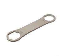 Jonikuper Clé à molette en acier inoxydable pour l'entretien des fourches, compatible avec et pour fourche à suspension Fox (30-32 mm)