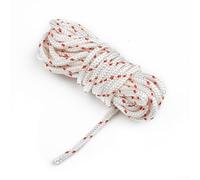 Jonikuper Corde de traction pour accessoires de tondeuse à gazon - 4 mm de diamètre - 10 m - En polyamide - Avec fil traceur - Haute résistance et résistance à l'abrasion - Pour Sabo