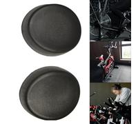Jonikuper Coussinets de rechange pour vélo d'appartement, accoudoirs en polyuréthane, 10,5 x 9 x 2,5 cm, accessoires d'équipement de gym légers