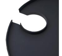 Jonikuper Couvercle sous vide pour la cuisine, couvercle en silicone 28 cm pour casseroles sous vide, compatible avec Anova Culinary et autres marques, gris (noir)