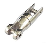 Jonikuper Crochet de rechange pour rail de bateau, crochet de câble anti-collision réglable rapide de 25 mm pour accessoires de bateau marin, plastique ABS avec acier inoxydable 316 (10-12 mm)