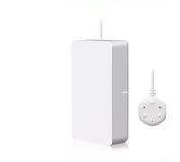 Jonikuper Détecteur de fuite d'eau pour la maison et le jardin | Capteur d'inondation 60-70 dB avec connectivité WiFi | Compatible avec l'application | Blanc