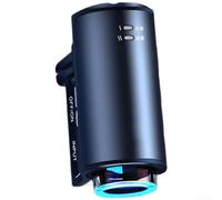 Jonikuper Diffuseur d'air électrique pour voiture pour parfum - Désodorisant de voiture rechargeable par USB avec brume et ambiance réglables, compatible avec grille d'aération de voiture, 220 mAh