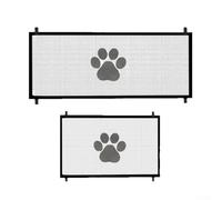 Jonikuper Enclos pour animaux de compagnie - Clôture de séparation portable légère et pliable pour chiens, sans perçage, tailles 180 x 78 cm et 110 x 78 cm, barrière de sécurité en maille polyester