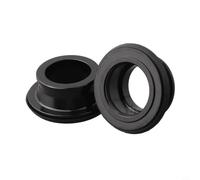 Jonikuper Ensemble d'adaptateurs de moyeu en alliage d'aluminium pour vélo, libération rapide vers axe traversant pour avant M9 à 15 mm, 100 mm et arrière M10 à 12 mm 135-142 mm, compatible avec 8-11