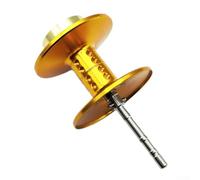 Jonikuper Ensemble de bobine de rechange pour Daiwa Tatula pour modèles CT/CS et Salamandra 150 Rocket Reel - Construction métallique - Compatible avec Tatula 100 16/17/18 Style et (noir)