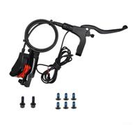 Jonikuper Ensemble de frein à disque hydraulique pour vélo E-For - Étriers à double piston avant et arrière avec levier CNC entièrement en aluminium, compatible avec les vélos électriques et les