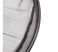 Jonikuper Épuisette télescopique en fibre de carbone avec sac pliable en maille, 35/40/45 cm de diamètre, cadre en alliage d'aluminium pour cannes à pêche et bâtons (45 mm)