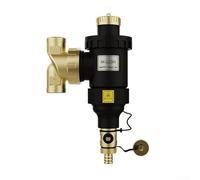 Jonikuper Filtre séparateur de boues magnétique pour chaudière, DN20 DN25 DN32, filtration pour enlever les dépôts de rouille pour équipement de chauffage CVC (DN32)