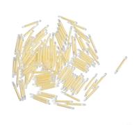 Jonikuper Fishing Glow Lot de 100 lumières LED étanches pour flotteurs de pêche, haute luminosité et longue durée, 2,5 mm, 3 mm, 4,5 mm en polyéthylène (vert) (2,5 mm)