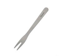 Jonikuper Fourchette à fruits légère pour camping, randonnée, pique-nique, dessert, apéritif, fromage, couverts résistants à l'acide et aux alcalins (taille 2)