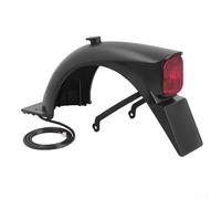 Jonikuper Garde-boue arrière avec feu arrière et support pour scooter électrique E5 - Construction ABS et PC pour une installation facile
