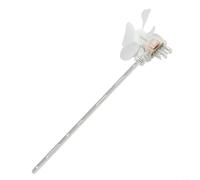 Jonikuper Générateur d'éolienne pour l'enseignement - Rotation à 360° Petit Modèle avec Faible Consommation d'Energie - Éclairage LED Bleu et Vert - Outil éducatif en plastique pour