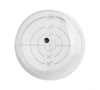 Jonikuper Guide d'angle solaire pour panneaux solaires - Outil d'inclinaison réglable avec base magnétique, construction acrylique blanc transparent et ABS, 4,5 cm, compatible avec tous