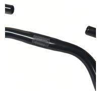 Jonikuper Guidon papillon 25,4/31,8 mm de large 580 mm de large en alliage d'aluminium 6061 pour vélo de tourisme et de trekking, noir (25,4 x 580 mm)