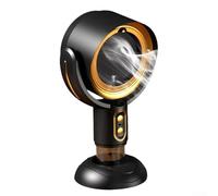 Jonikuper Hotte de cuisine portable USB pour ventilateur d'échappement à 2 vitesses avec filtre amovible et batterie de 3000 mAh, ventilateur de bureau compact pour appartement, dortoir, camping-car