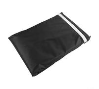 Jonikuper Housse de protection pour vélo pour intérieur et extérieur, étanche à la poussière et à l'eau, avec cordon de serrage, fabriquée en tissu Oxford 210D (noir, 140 x 60 x 120/160 cm)