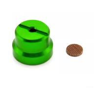 Jonikuper Jauge de moulinet en alliage d'aluminium pour moulinet DC Baitcast demi-lune pièce de rechange compatible avec roue de goutte d'eau, ensemble (vert)