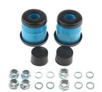 Jonikuper Kit de reconstruction de camion de skateboard avec tasses pivotantes, bagues, vitesse pour rondelles et écrous pour longboard de 12,7 cm, dureté 90a, plusieurs couleurs (bleu)