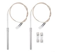 Jonikuper Kit de remplacement 2 pièces Hot Rod Ignitor pour grilles à granulés de bois et accessoires de gril, avec fusibles et vis, compatible avec For Traeger for Elite Series