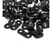 Jonikuper Kit de réparation de chaîne de tronçonneuse 3/8" avec 91 maillons pour type H51 S51 H47 S47 H46 S46 H80 S80 H82 S72 H54 S54 H48 S48 H81 S81 pour Oregon 72 73 pour Carlton AE1 A1L pour A2 33R