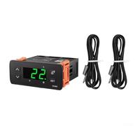 Jonikuper KWS-CH302 Contrôleur double capteur pour alarme de dégivrage de réfrigération, régulation intelligente AI avec contrôle en cascade, 5 en 1 (sku)