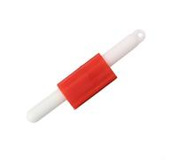 Jonikuper Lampe de nuit LED pour canne à pêche avec lueur rouge/verte, alarme de touche étanche avec clip, compatible avec la plupart des cannes à pêche, batterie CR425 (rouge)