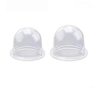 Jonikuper Lot d'ampoules d'amorçage de carburant, plastique haute résistance, design transparent, pour tondeuses, souffleuses et tronçonneuses, 19 mm et 22 mm