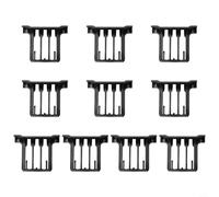 Jonikuper Lot de 10 clips de guidage d'eau pour panneau solaire PV - Drainage rapide multi-canaux pour une meilleure puissance - Convient aux cadres de 30 mm/33 mm/35 mm/40 mm, matériau ASA, résistant