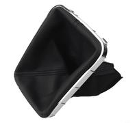 Jonikuper Lot de 10 enjoliveurs noirs pour CX-5 2017-2022 - Finition brillante - Moulure extérieure en plastique compatible avec cadre de portière de voiture